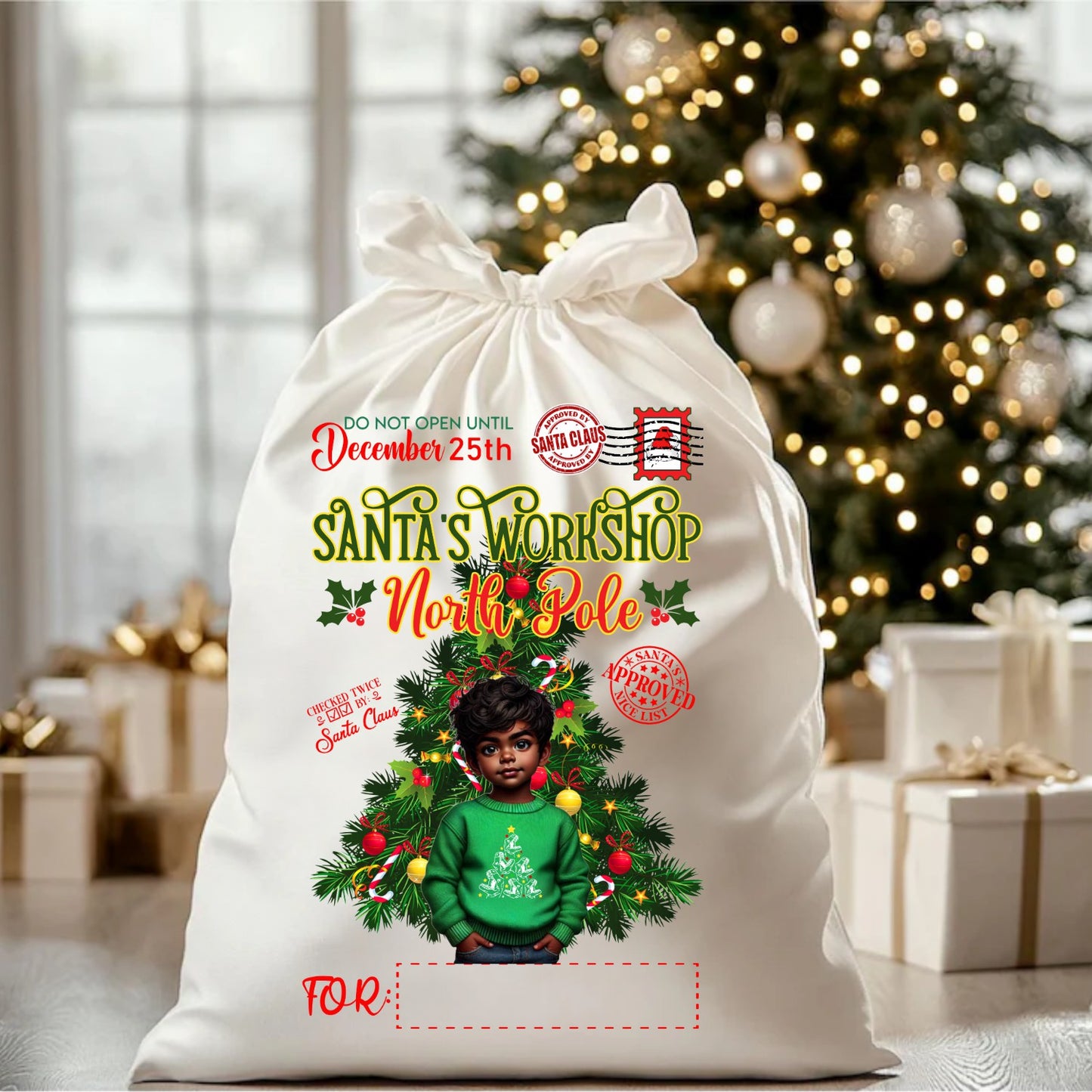 Desi Holiday Gift Sack