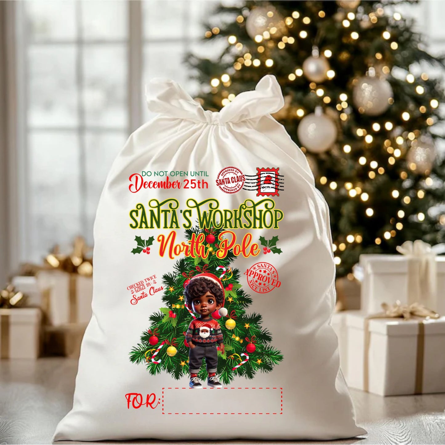 Desi Holiday Gift Sack