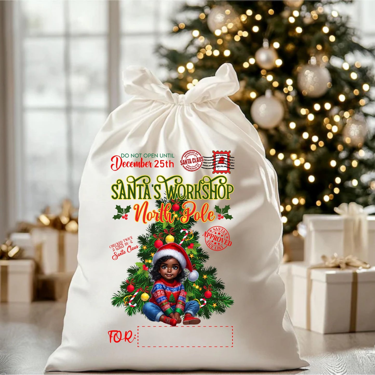 Desi Holiday Gift Sack