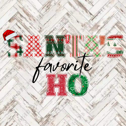 Santa's Favorite Ho - DIGITAL DOWNLOAD