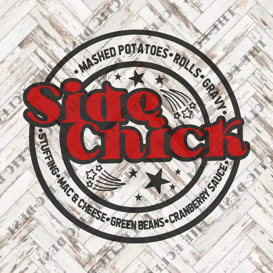 Thanksgiving Side Chick - DIGITAL DOWNLOAD