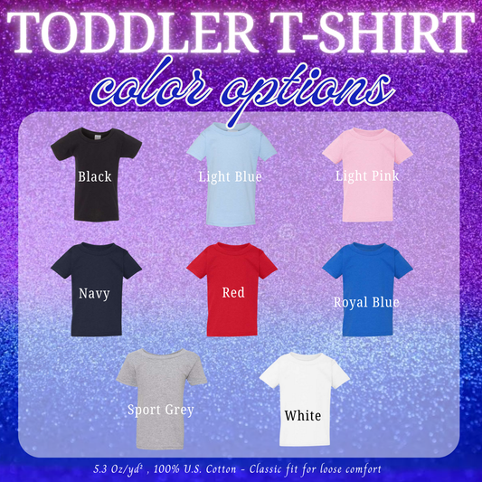 Custom Toddler Heavy Cotton Shirt