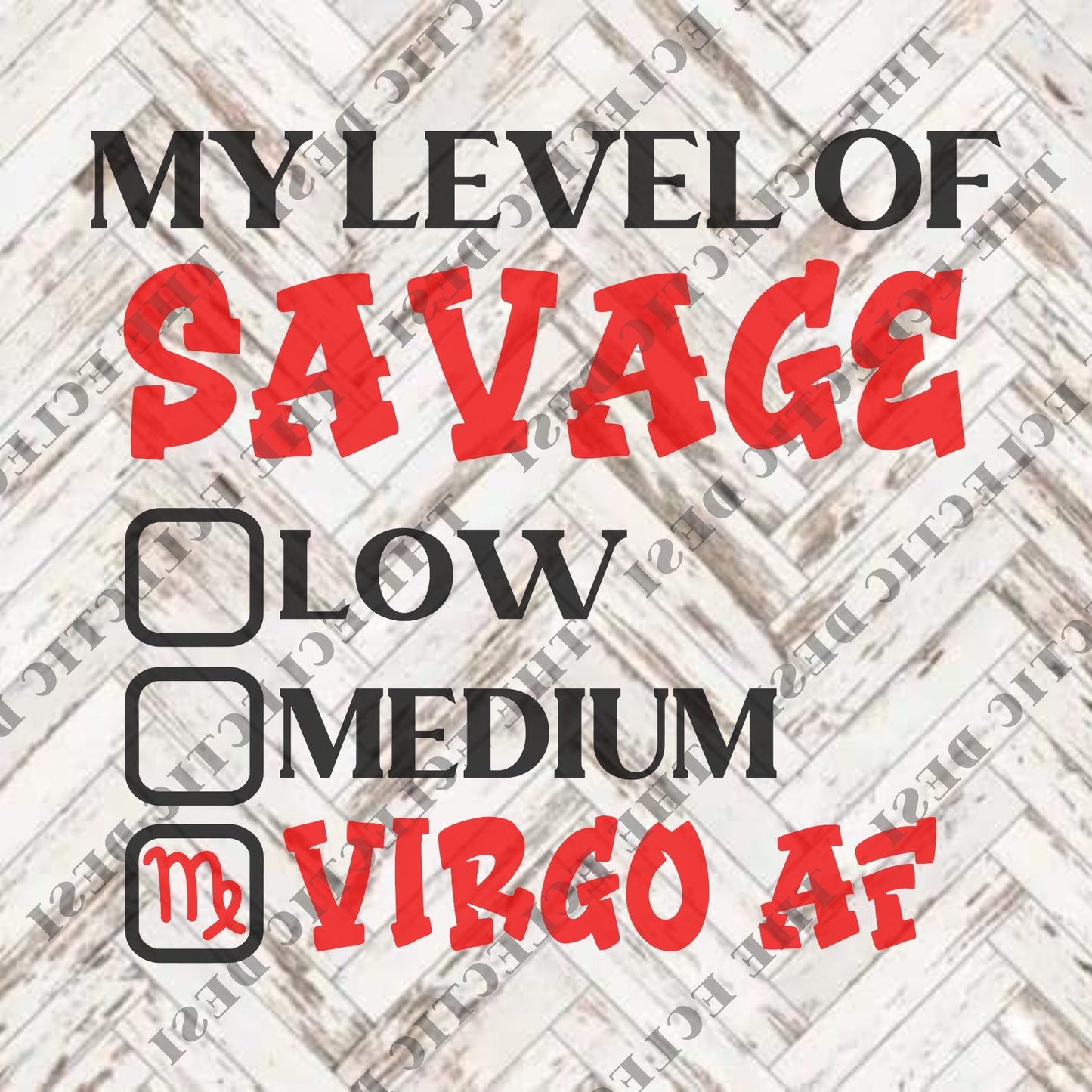 Virgo Savage AF - DIGITAL DOWNLOAD