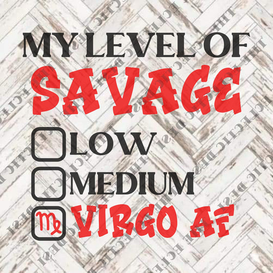 Virgo Savage AF - DIGITAL DOWNLOAD