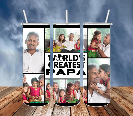 World's Greatest With Photos Tumbler