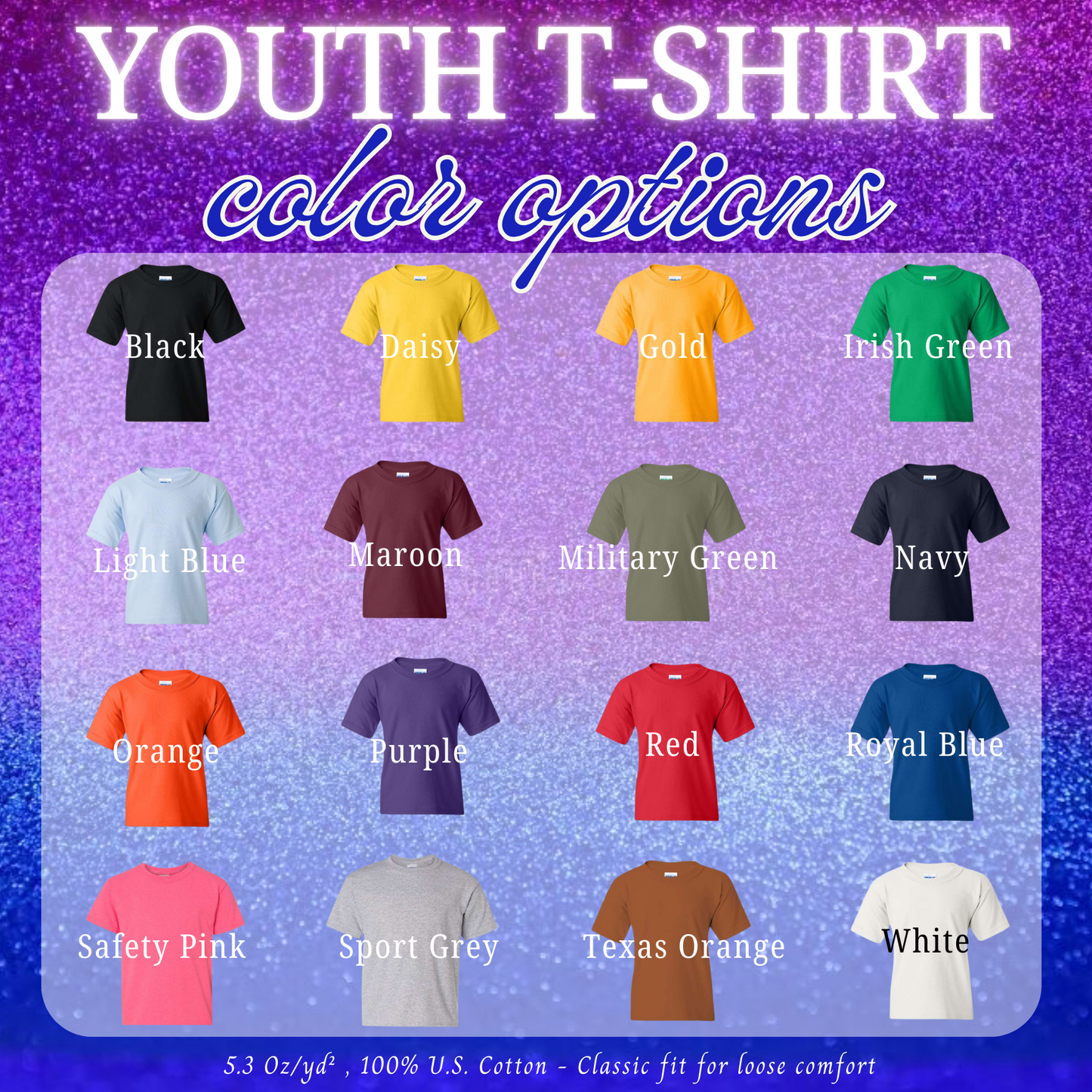 Custom Youth Heavy Cotton Shirt